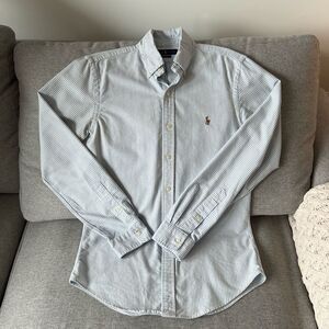 Ralph Lauren Blue Striped Men's Shirt